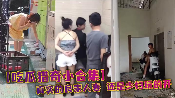 【吃瓜猎奇小合集】真实的良家人妻 还是少妇玩的开封面图