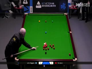 2025斯诺克北爱尔兰公开赛16进8 斯佳辉1-4约翰·希金斯（柏林） 20251023封面图