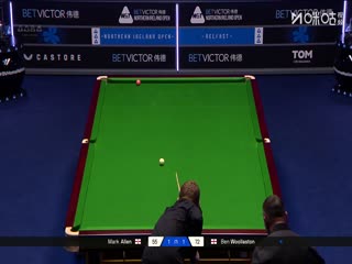 2025斯诺克北爱尔兰公开赛32进16 马克·艾伦4-3本·沃拉斯顿 20251023封面图