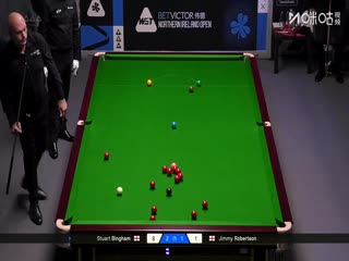 2025斯诺克北爱尔兰公开赛64进32 斯图尔特·宾汉姆2-4吉米·罗伯逊 20251021封面图