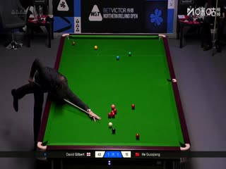 2025斯诺克北爱尔兰公开赛64进32 大卫·吉尔伯特2-4贺国强 20251020封面图