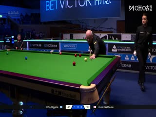 2025斯诺克北爱尔兰公开赛64进32 约翰·希金斯4-0路易·希斯科特 20251020封面图