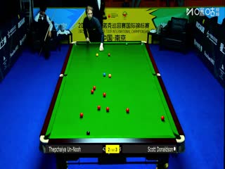 2025斯诺克国际锦标赛32进16 塔猜亚·乌努4-6斯科特·唐纳森 20251104封面图