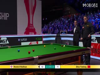 斯诺克英锦赛正赛32进16轮次 罗尼·奥沙利文4-6周跃龙（柏林） 20251202封面图