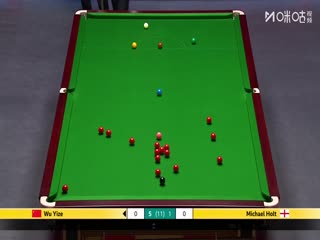 斯诺克英锦赛正赛32进16轮次 吴宜泽6-4迈克尔·霍尔特（朱蒙） 20251130封面图