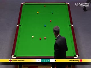 斯诺克英锦赛正赛32进16轮次 罗尼·奥沙利文4-6周跃龙 20251202封面图