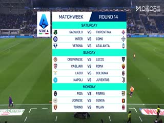 意甲联赛 亚特兰大VS佛罗伦萨 20251201封面图