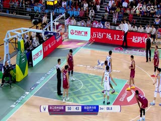 CBA俱乐部杯小组赛 浙江稠州金租VS新疆伊力特 20251207封面图