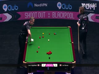 斯诺克单局限时赛128进64 伊安·伯恩斯0-41利亚姆·海菲尔德 20251212封面图