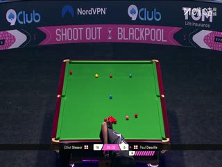 斯诺克单局限时赛64进32 埃利奥特·斯莱塞76-6保罗·迪维尔 20251213封面图