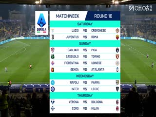 意甲联赛 帕尔马VS拉齐奥 20251214封面图